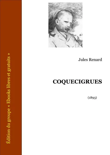 Coquecigrues de Jules Renard, couverture du livre