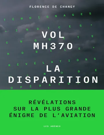 La disparition de Florence de Changy, couverture du livre