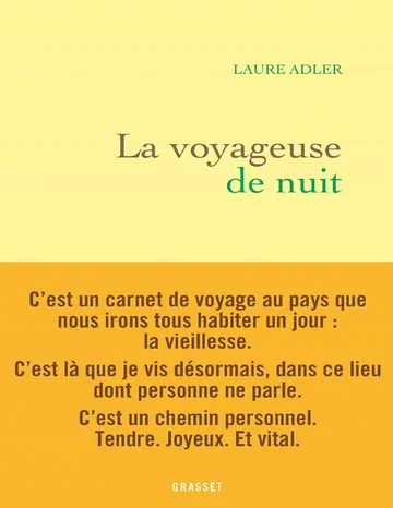 La Voyageuse de nuit de Laure Adler, couverture du livre