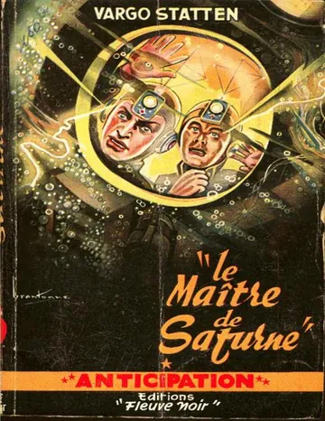 Le maître de Saturne de Vargo Statten, couverture du livre
