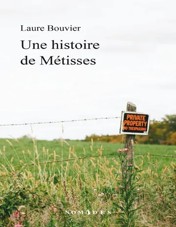 Une histoire de Métisses de Laure Bouvier, couverture du livre