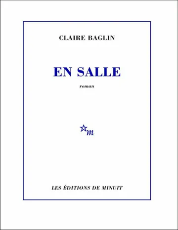 En salle de Claire Baglin, couverture du livre