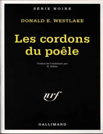 Les cordons du poêle de Donald Westlake, couverture du livre