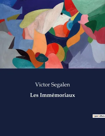 Les Immémoriaux de Victor Segalen, couverture du livre