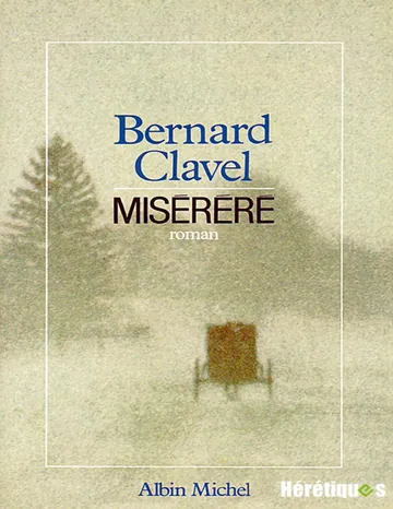 Miséréré de Clavel Bernard, couverture du livre