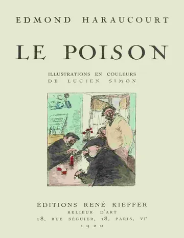 Le poison d’Edmond Haraucourt, couverture du livre
