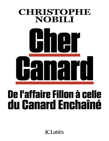 Cher Canard de Christophe Nobili, couverture du livre