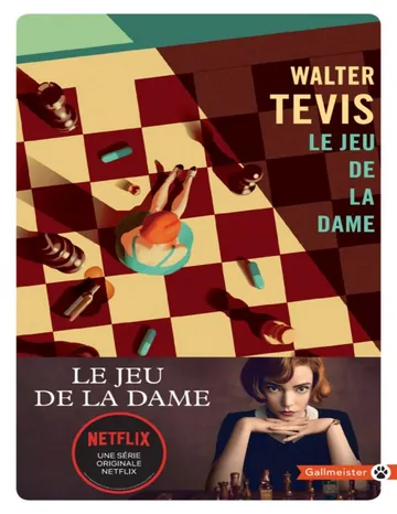 Le Jeu de la dame (Nouvelle trad) de Walter Tevis, couverture du livre
