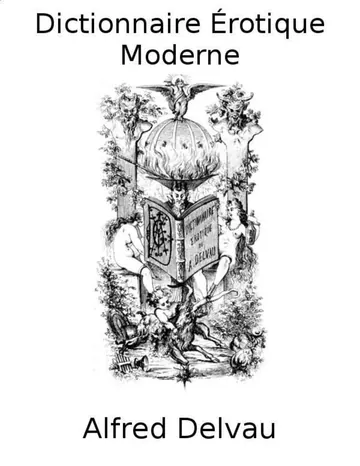 Dictionnaire érotique moderne d’Alfred Delvau, couverture du livre