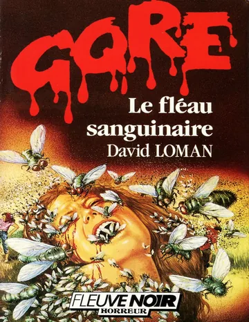 Le fléau sanguinaire de David Loman, couverture du livre