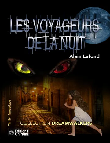 Les voyageurs de la nuit d’Alain Lafond, couverture du livre