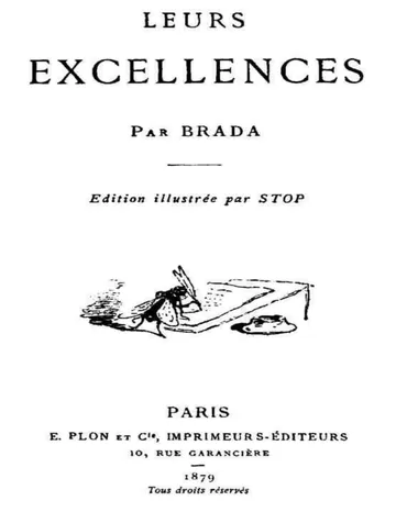 Leurs Excellences de Brada, couverture du livre