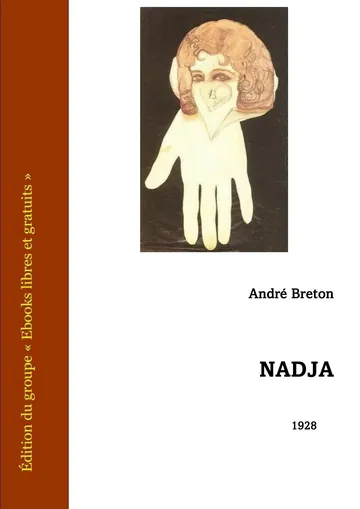 Nadja d’André Breton, couverture du livre