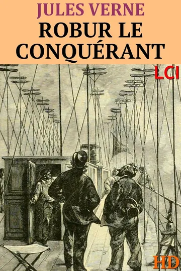 Robur-le-conquérant de Jules Verne, couverture du livre