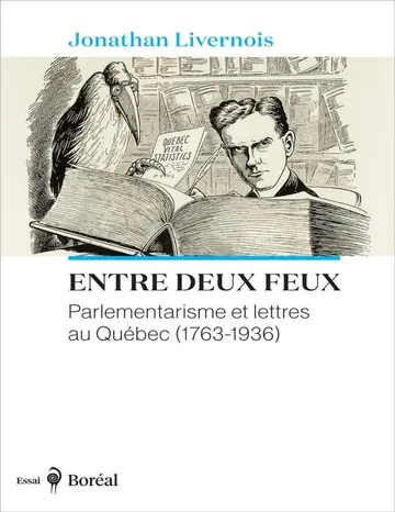 Entre deux feux de Jonathan Livernois, couverture du livre