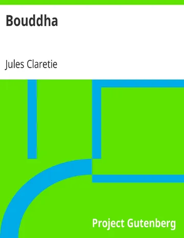 Bouddha de Jules Claretie, couverture du livre