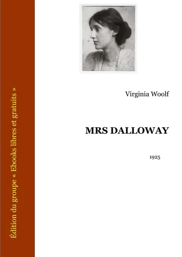 Mrs Dalloway de Virginia Woolf, couverture du livre