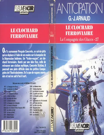 Le clochard ferroviaire d’ARNAUD G-J, couverture du livre