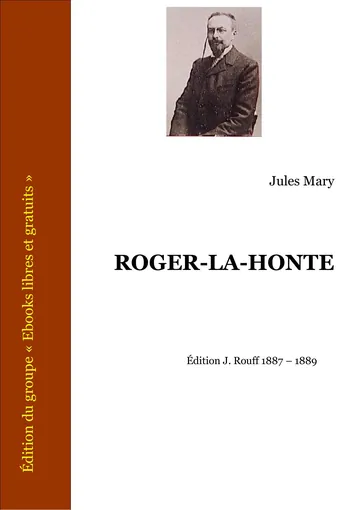 Roger-la-Honte de Jules Mary, couverture du livre