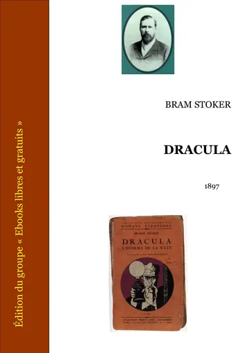 Dracula de BRAM STOKER, couverture du livre