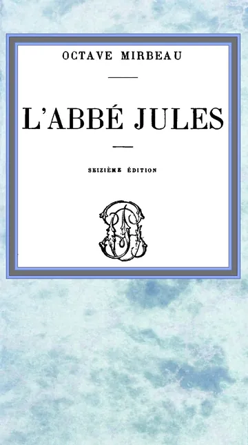 L’abbé Jules d’Octave Mirbeau, couverture du livre