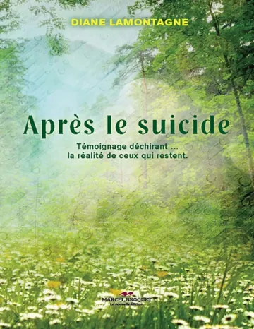 Arpès le suicide de Lamontagne Diane, couverture du livre