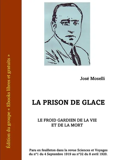 La Prison de glace de José Moselli, couverture du livre