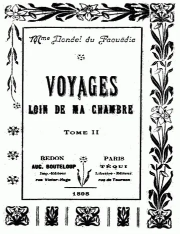 Voyages loin de ma chambre t.2 de Noémie Dondel Du Faouëdic, couverture du livre