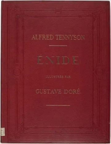 Énide de Baron Alfred Tennyson Tennyson, couverture du livre