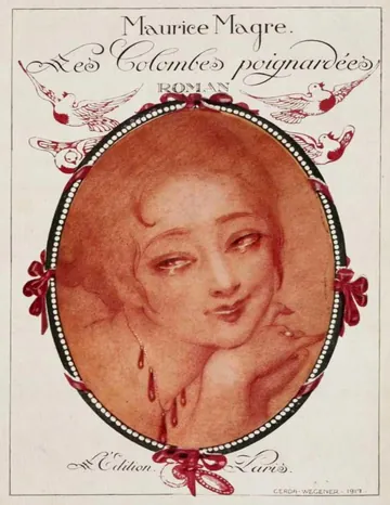 Les colombes poignardées: roman de Maurice Magre, couverture du livre