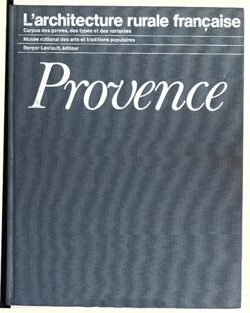 Provence French de Christian Bromberger, couverture du livre