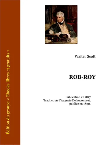 ROB-ROY de Walter Scott, couverture du livre