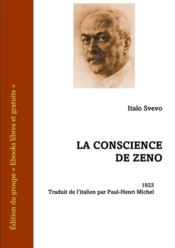 La Conscience de Zeno d’Italo Svevo, couverture du livre