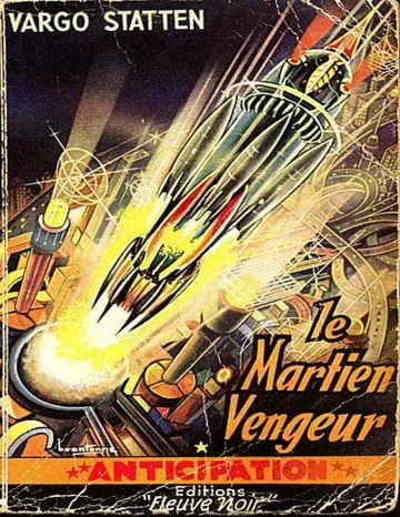 Le Martien vengeur de Vargo Statten, couverture du livre