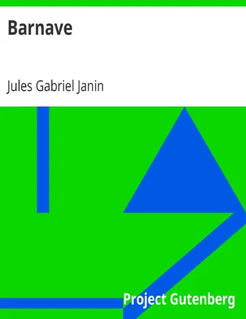 Barnave de Jules Gabriel Janin, couverture du livre