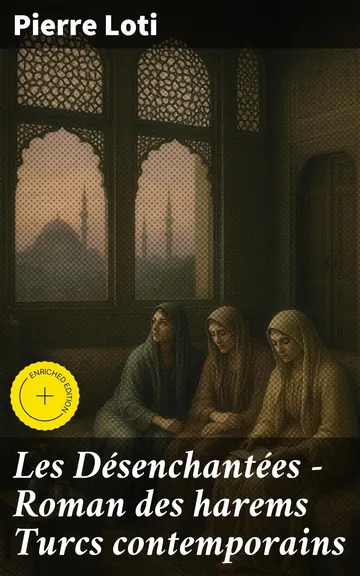 Les Désenchantées — Roman des harems Turcs contemporains de Pierre Loti, couverture du livre