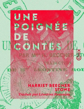 Une poignée de contes d’Harriet Beecher Stowe, couverture du livre