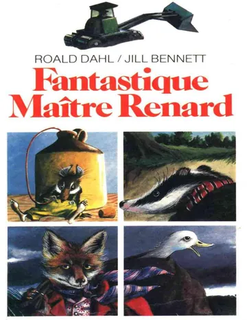 Fantastique Maître Renard de Roald Dahl, couverture du livre