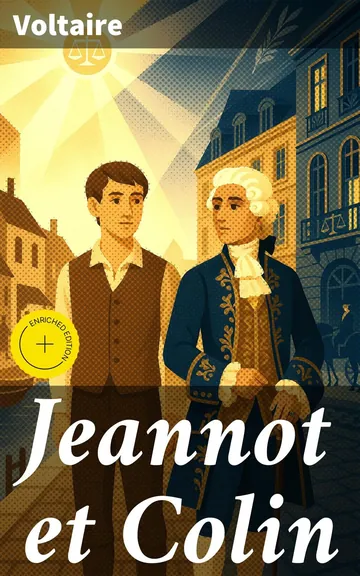 Jeannot et Colin de Voltaire, couverture du livre