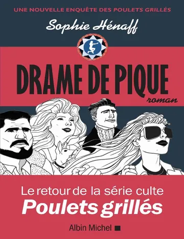 Commissaire Anne Capestan T4 : Drame de pique de Sophie Hénaff, couverture du livre