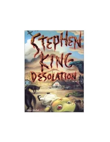 Désolation de Stephen King, couverture du livre
