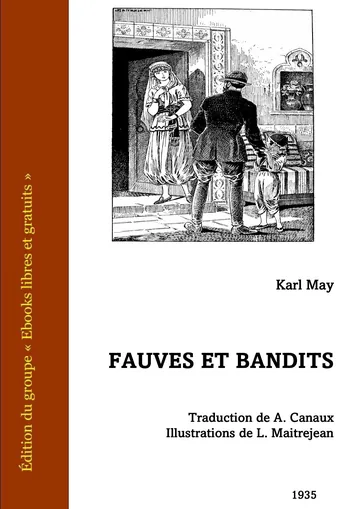 Fauves et bandits de Karl May, couverture du livre