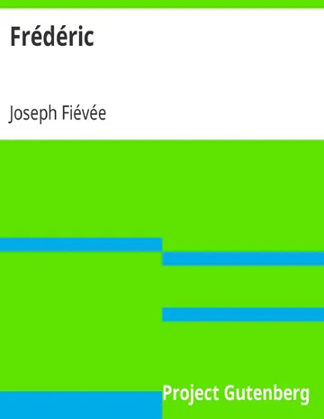 Frédéric de Joseph Fiévée, couverture du livre