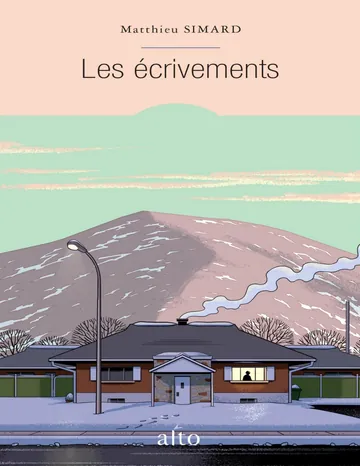 Les écrivements de Matthieu Simard, couverture du livre
