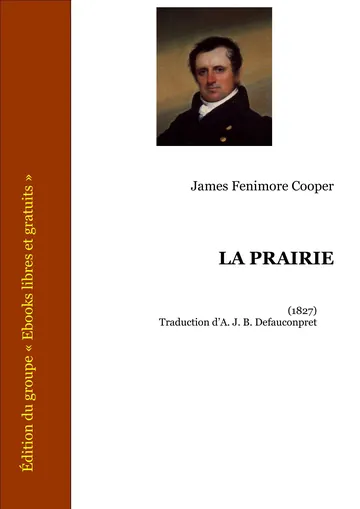 La Prairie de James Fenimore Cooper, couverture du livre