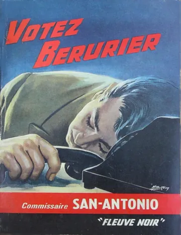 Votez Bérurier! de San-Antonio, couverture du livre