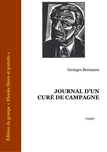 Journal D’un Curé De Campagne de Georges Bernanos, couverture du livre