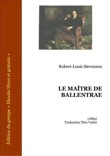 Le Maître De Ballentrae de Robert Louis Stevenson, couverture du livre