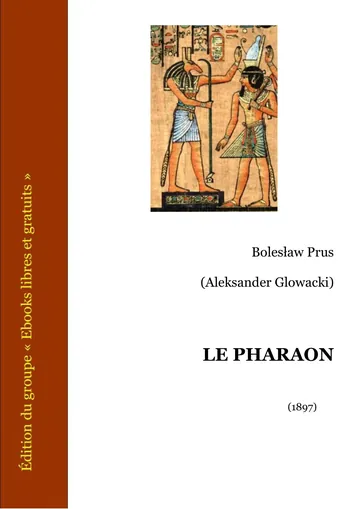 Le Pharaon de Bolesław Prus, couverture du livre