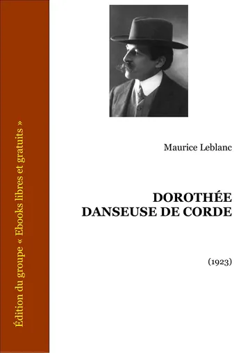 Dorothee Danseuse De Corde de Maurice Leblanc, couverture du livre